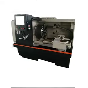 Sk7028 Professional Car Aluminium Alloy Wheel Rim Straightening Repair Cnc Lathe Machine