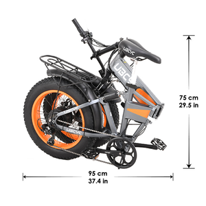 Livraison gratuite Vélo électrique de ville Ebike 48v Batterie lithium intégrée Vélo pliant électrique 20 pouces - Product Image 4