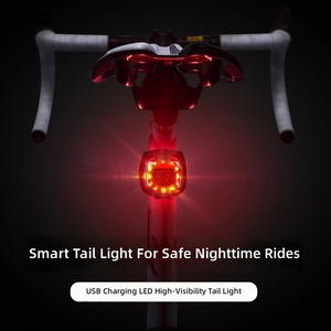 180 °   Luz Trasera para <span class=keywords><strong>Bicicleta</strong></span> de Ángulo Amplio, Recargable, Impermeable IP65, 5 Modos, Luz Trasera Tecnológica para Ciclismo Nocturno, <span class=keywords><strong>Bicicleta</strong></span> de Montaña y Carretera - Product Image 3