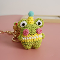 Nouvellement arrivé Animal porte-clés Crochet porte-clés renard poupée sac à tricoter pendentif à breloques ours porte-clés voiture porte-clés