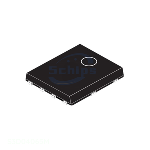 Single Diodes Electronic Components Production Line 650V, 4A, PDFNWB56-8L, SIC SCHOT Original One Stop Service S3D04065M - Product Image 1