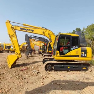 High Efficiency Used Original Excavators Japan Komatsu PC130 13 Ton Crawler Komatsu PC130 Digger for Sale <b>Cheap</b> Price in Stock - Product Image 2