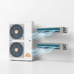 Multi Zone Air Conditioner Residential Side Discharge <b>Heat</b> Pump Mini VRF System Hidden Duct Indoor Unit *Ultimate All-in-One Cli - Product Image 1
