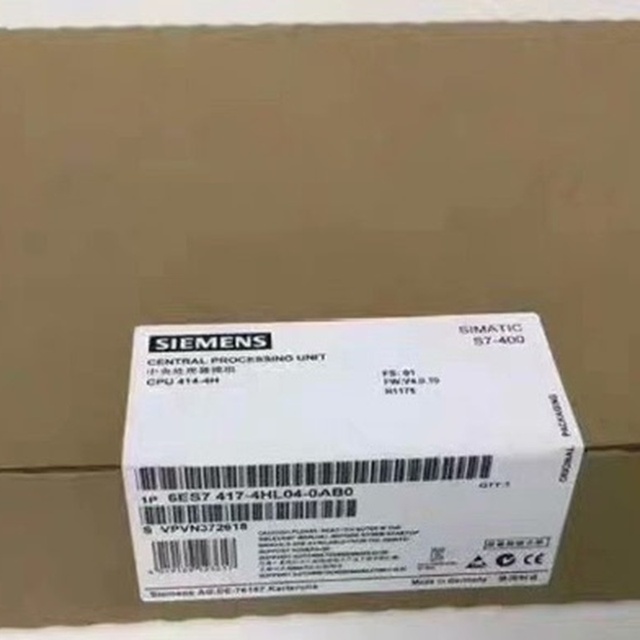 6ES7417-4HL04-0AB0 CPU Module 417-4 for Plc