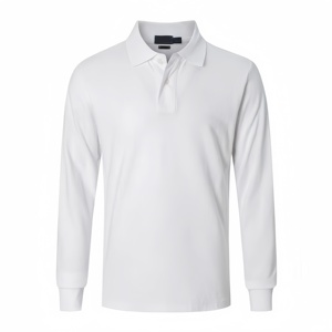 Polo de Manga Larga Ralph Lauren 2026 de Alta Calidad, Casual, Ajustado, 100% Algodón, Gris, Deportivo y Elástico para Hombre - Product Image 2