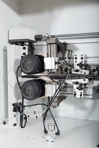 Machine <span class=keywords><strong>à</strong></span> chants automatique compacte Leabon T-280P <span class=keywords><strong>à</strong></span> 6 fonctions avec raclage plat pour panneaux <span class=keywords><strong>à</strong></span> base de <span class=keywords><strong>bois</strong></span> - Product Image 6
