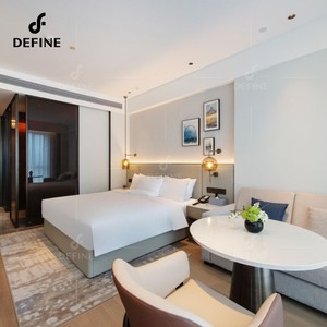 Soluzione Completa <span class=keywords><strong>per</strong></span> <span class=keywords><strong>Arredamento</strong></span> Alberghiero: Set di Mobili Moderni Premium <span class=keywords><strong>per</strong></span> Camere da Letto e Fornitura Completa di Arredi <span class=keywords><strong>per</strong></span> Camere d'Albergo - Product Image 3