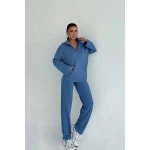 Ensemble de survêtement pour garçons Indigo Naerys, design personnalisé, coupe-vent, respirant, imprimé, pour le jogging d'hiver, avec fermeture éclair et logo - Product Image 3