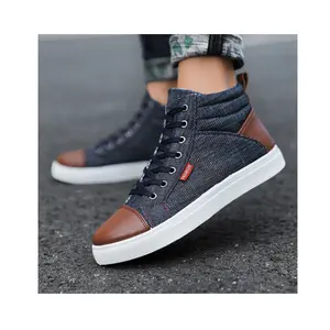 latest nice design fashion walking style shoes trend retro popular durable lace-up man large size 39-47 casual shoes for men