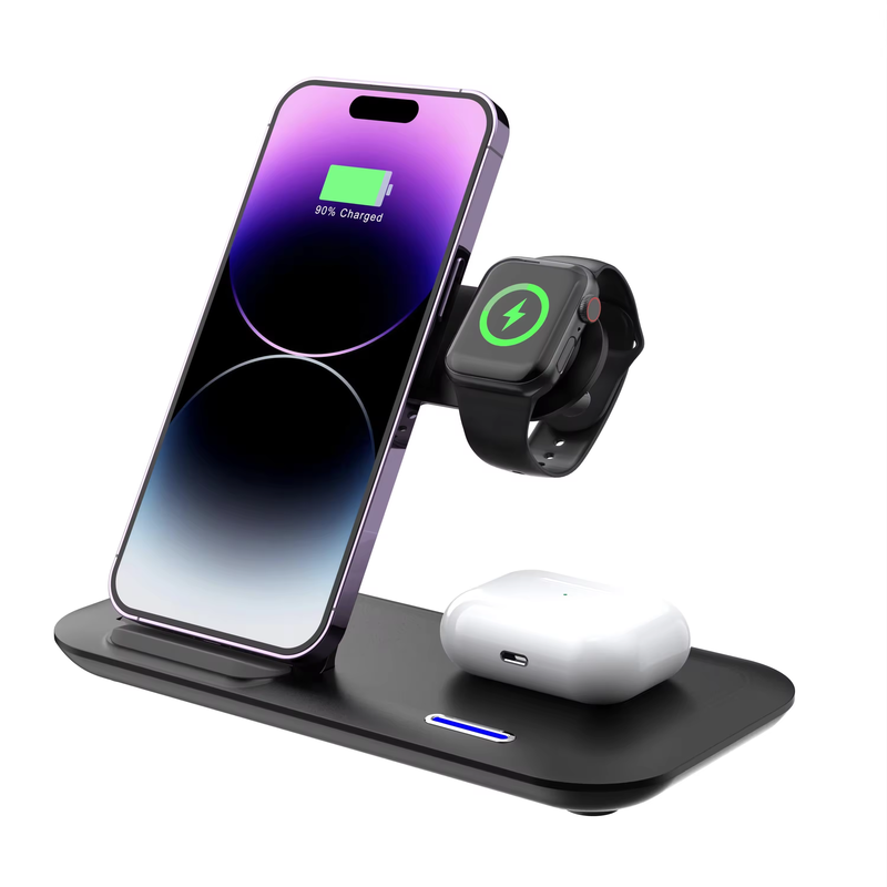 2025 Multifunction Foldable Wireless Charger 15W