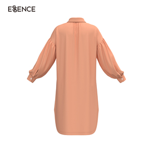 <span class=keywords><strong>Camicia</strong></span> da <span class=keywords><strong>notte</strong></span> a maniche lunghe con <span class=keywords><strong>camicia</strong></span> da <span class=keywords><strong>notte</strong></span> abbottonata morbida Casual di Design 3D per le donne - Product Image 2