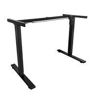 Bureau debout électrique automatique réglable en hauteur avec structure en acier, design moderne, pour la maison, le bureau ou les immeubles de bureaux