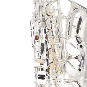 Sassofono Contralto in Ottone Placcato Argento, Strumento a Fiato per Studenti e Professionisti, Ideale per Esibizioni di Band - Product Image 2