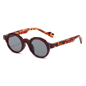 Gafas de Sol de Diseño para Mujer, Estilo Vintage, TR90, Diseño Italiano 2026, Gafas Personalizadas, Gafas de Sol Redondas - Product Image 1