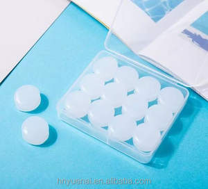 Reusable Silicone Gel <b>Ear</b> <b>Plugs</b> Waterproof <b>Swimming</b> Noise Cancelling <b>Ear</b> <b>Plugs</b> for Adults and Kids Safety Feature - Product Image 5