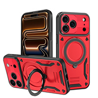 Coque de protection magnétique transfrontalière pour iPhone 17 Pro Max, iPhone 17 Pro, iPhone 16 Pro