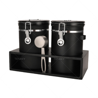 Porte-boîtes Tenrey Conteneurs de stockage des aliments avec étagère Accessoires de cuisine Supports de stockage et étagères