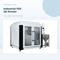 Nouvelle imprimante 3D industrielle à extrusion de granulés, grand volume d'impression, plateau chauffant, nivellement automatique, double extrudeur, WiFi/USB, garantie 1 an