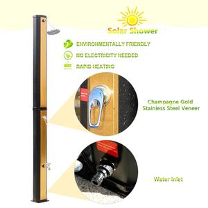 CYEN usine directe corps en PVC couleur dorée piscine arrière-cour le meilleur équipement de camping <span class=keywords><strong>douche</strong></span> <span class=keywords><strong>solaire</strong></span> <span class=keywords><strong>douche</strong></span> <span class=keywords><strong>solaire</strong></span> extérieure - Product Image 3