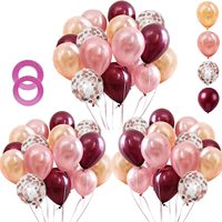 60 ballons en latex métalliques à paillettes de 12 pouces de haute qualité pour guirlande de fête, décoration de remise de diplôme, Halloween, écologiques