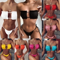Maillots de bain pour femmes très demandés, stock mixte de bikinis sexy pour jeunes filles, vente en gros de vêtements de bain en vrac
