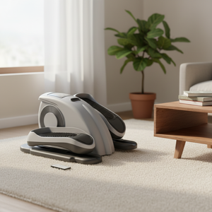 TUDEEN Appareil elliptique électrique de haute qualité pour les jambes, avec pédale, à utiliser sous le bureau, idéal pour les routines matinales - Product Image 1