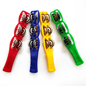 Wholesale Orff Percussion <b>Instrument</b> Portable Colorful Plastic Hand Shake Bell Stick 6 Bells <b>Musical</b> <b>Instrument</b> for Kids - Product Image 1