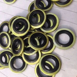 Customize Metal High Quality Oil Resistance Standard Bonded Washer Rubber Thread Sealing Compact Washer Bonded Sealing Washers