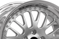 Jantes forgées personnalisées GS brossées et polies 2 pièces 19 20 21 22 24 26 pouces 5x114.3 5x112 5x120 pour voitures Benz BMW Audi