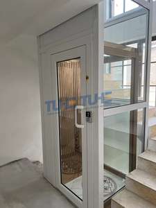 Huichuang <span class=keywords><strong>barato</strong></span> hidráulico hogar elevador doméstico 2/3/4 pisos Interior Exterior hogar elevador para 6 personas - Product Image 6