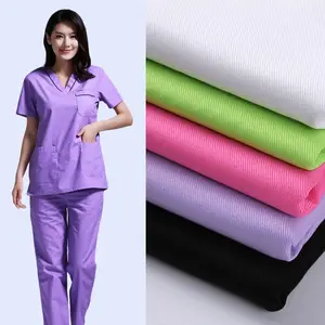 TC Stretch Polyester-Cotton Spandex Woven Poplin kain kualitas tinggi jenis katun untuk berbagai aplikasi