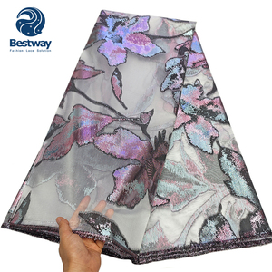 مزركش رفيع إريقي ، في نيجيريا الجميلة ، أورجانزا لفستان الزفاف - Product Image 5