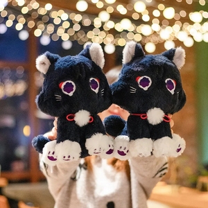 ゲームアニメフィギュアぬいぐるみぬいぐるみふわふわインパクトワンダラーペットスカラモッシュ猫ぬいぐるみコスプレマスコット人形ギフト子供向け - Product Image 6