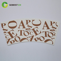160 gsm kraft papier tasse fans plaine raw blanc 4oz 6oz double ventilateur forme papier tasse 9oz flexo impression haute vitesse papier tasse ventilateur