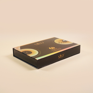 Nova moda estilo livro forma magnética papelão duro papel embalagem caixa com espuma EVA inserir caixas de presente magnético atacado - Product Image 6