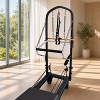 Machine de Pilates multifonctionnelle Half Cadillac Reformer Tower avec résistance à ressort pour studio commercial et salle de sport à domicile