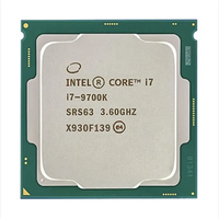 Processeur CPU Core I7-9700 I7-9700K I7-9700KF I7-9700F I7-9700T I9-9900K I9-9900KF en Tray, Neuf et d'Occasion, pour Ordinateur de Bureau