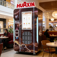 Máquina Expendedora Comercial de Helados Suaves para Distribuidores, Solución de Venta Automática para Pruebas y Ventas en el Mercado Local