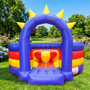 WINSUN Pista de Obstáculos Inflable de PVC Comercial con Certificación CE, Capacidad de 300 kg, Sin Plomo, Resistente al Fuego e Impermeable para Competencia - Product Image 1