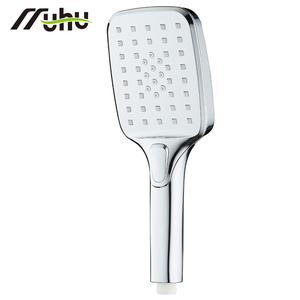 Grifos de <span class=keywords><strong>Ducha</strong></span> con Rociador de Lluvia Cromado Personalizados con Logotipo, Grifos de <span class=keywords><strong>Ducha</strong></span> de Mano Ajustables Cuadrados al por Mayor para Baños - Product Image 2