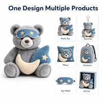Fabricant OEM/ODM de jouets en peluche ours super doux sur mesure, directement de l'usine, pour marques de distributeurs et commandes en gros, anti-stress