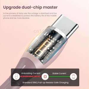 Nuevo <span class=keywords><strong>Cable</strong></span> de Datos de Silicona Líquida con Precio de Fábrica, <span class=keywords><strong>Cable</strong></span> de Carga Rápida Tipo-C de 3A <span class=keywords><strong>para</strong></span> Android y Apple - Product Image 4