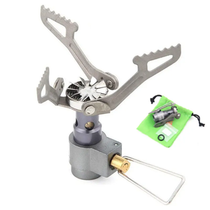 Portable <span class=keywords><strong>3000t</strong></span> Mini Camping En Plein Air Cuisinière À Gaz Ultra-Léger 25g Poche Randonnée Appareil De Cuisson pour L'escalade - Product Image 2