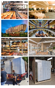 Four à vapeur électrique combiné commercial à 20 plateaux lavage automatique à convection multifonction <span class=keywords><strong>pour</strong></span> pizza nouvel état fabriqué <span class=keywords><strong>pour</strong></span> les restaurants - Product Image 6