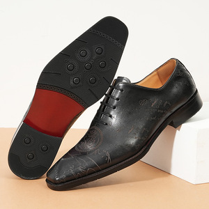 Zapatos de Vestir de Cuero para Hombre 2026, Estilo Oxford con Forro de Piel de Vaca, Diseño Inglés, Zapatos Formales de Negocios - Product Image 2