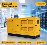 Groupe électrogène diesel super silencieux insonorisé 150-200 kW 50 Hz triphasé pour alimentation de secours des bâtiments commerciaux et des écoles