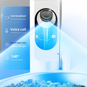 Distributeur automatique de nourriture pour animaux de compagnie intelligent et innovant, grande capacité, avec surveillance vidéo, parfait pour la sécurité des animaux. - Product Image 3