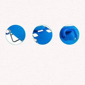 كراسي استلقاء مخصصة في الهواء الطلق غير رسمية للحدائق بسطح علوي قابلة للتعديل للتخييم ، مع مظلة وشب دائري. أنبوب - Product Image 5