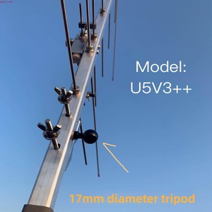 เสาอากาศยากิแบบสองย่านความถี่ U5V3 สำหรับสถานีอวกาศ สื่อสารแบบปลดเร็ว พกพาสะดวก รีเลย์ UHF/VHF 144/433mhz เสาอากาศ U5V3 แบบสองย่านความถี่ Y - Product Image 3