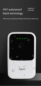 Machine d'oxygénation de réservoir de poissons en plastique de pompe à oxygène aquatique extérieure de petit ménage silencieux pour des aquariums - Product Image 3